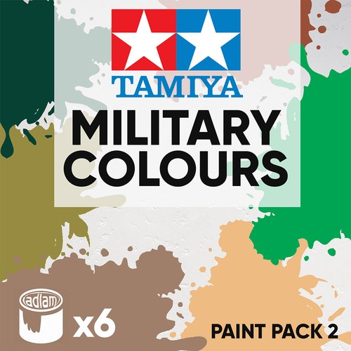 Tamiya acrylic 10ml - paint, pack