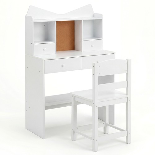Kids study desk and chair - and,
