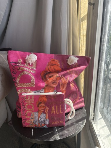 Pink ladies tote - tote, bag