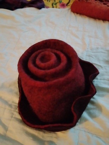 Dark red rose - dark,