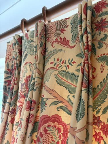 Two pairs botanical lined - two,