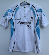 Worcester Warriors 2012/13 Away Rugby Shirt Kooga Short Sleeve Boys Large L LB