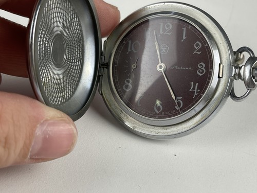 Molnija pocket watch soviet - molnija,
