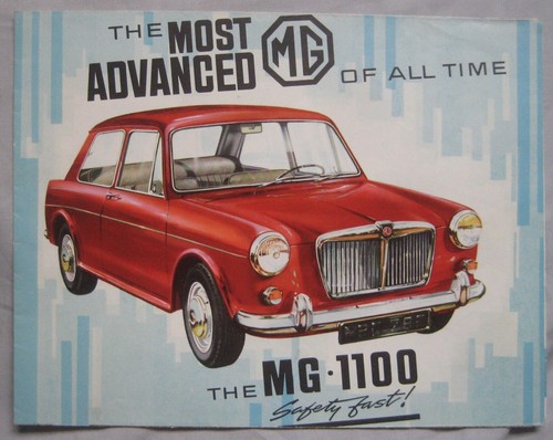1964 1100 fold out poster - 1100,