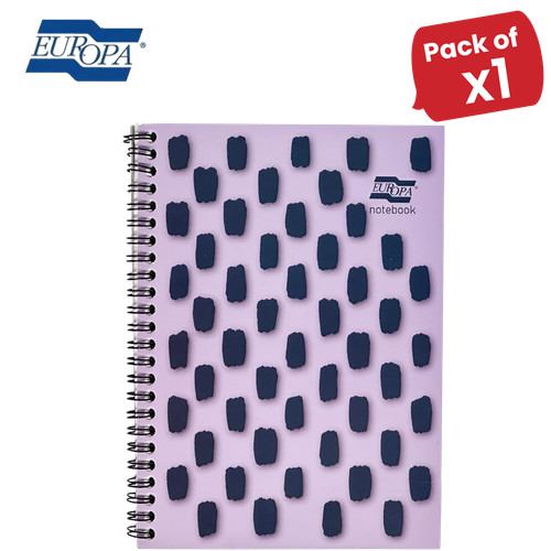 Europa notepad wirebound 160pg - europa,