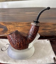 P. Jeppesen of Denmark Freehand Artisan Estate Pipe Large Bent Egg