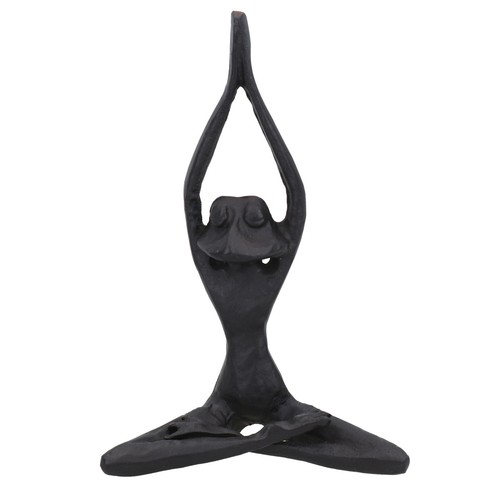 Sitting yoga frog - yoga, zen
