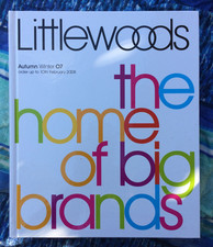 Littlewoods Catalogue Autumn Winter 2007 mail order Hard Back Box Used