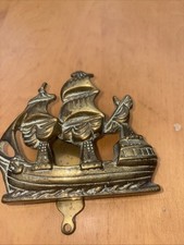 Vintage Brass Ship Door