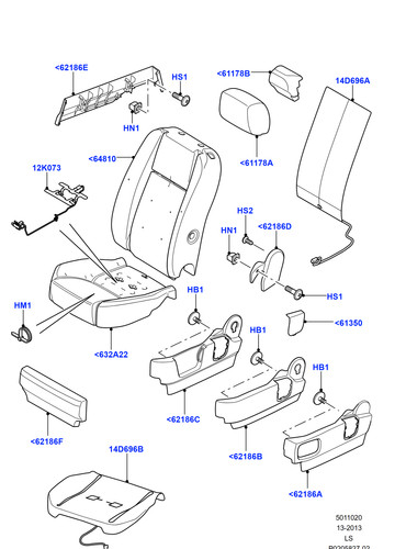 Land rover seat - land,