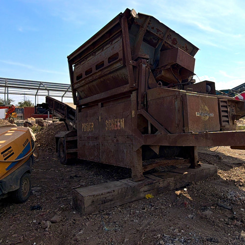 Powerscreen mobile trommel - powerscreen,