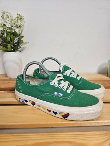 Vans authentic unisex green - vans,