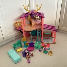 Enchantimals Cozy Deer House Playset complete with doll and furniture