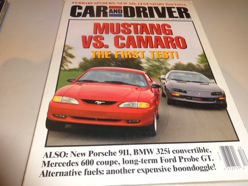 Car and driver magazine - and,