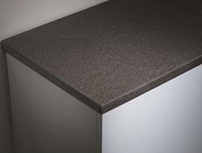 TF3W18ASG- Tavistock - Solid Surface Worktop Standard Depth 1880mm - Stone Grey