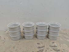 Olympia Whiteware Ramekins 70mm Porcelain Dishes Bakeware Restaurant 12pc