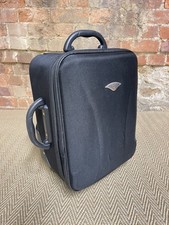 Black Constellation Hand Luggage Carry Wheel Case 49cmx33cmx18xm Expands To 22cm