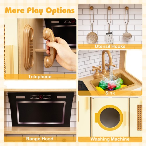 Pretend play kitchen - pretend, w/sounds