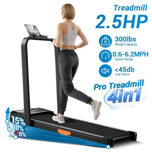 5hp folding treadmill in 1 - 2.5hp,