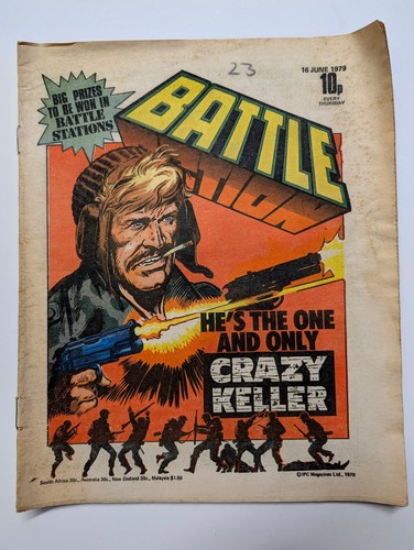 Battle action comic 16th june - action, comic,