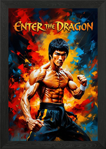 Bruce lee enter the - bruce,