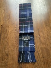 Mens BARBOUR Scarf Black Size UK/One Size CG B18