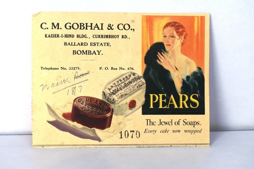 Vintage pears glycerin soap - pears,