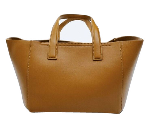 Zara trendy brown leather - zara,