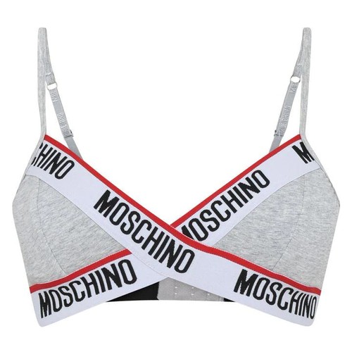 Moschino triangle bra grey - triangle,