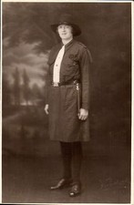 Norwich photo. Girl Guide by Vandyck, Norwich.