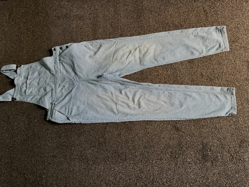 Denim dungarees ladies striped - dungarees,