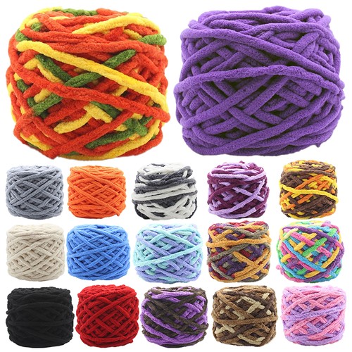 100g chunky crochet chenille - crochet,