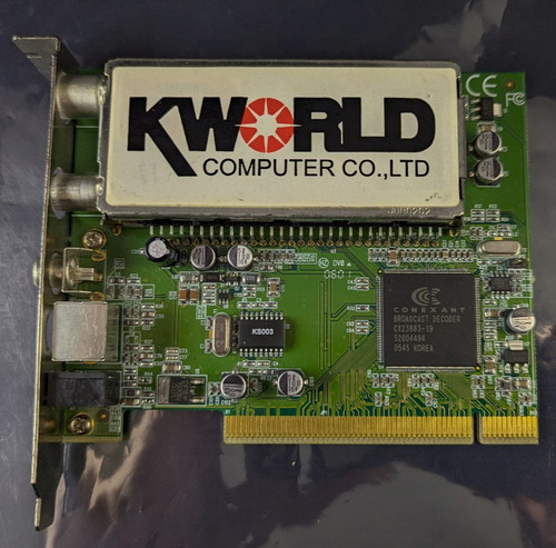 Kworld computer pci card - co,