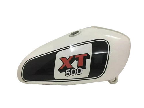 Yamaha 500 white black - tt,