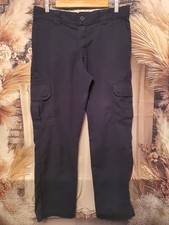 Dickies FLEX Regular Straight Cargo Pants 32x30 Navy Blue Workwear Durable