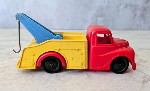 Plastic rescue truck - plastic, long