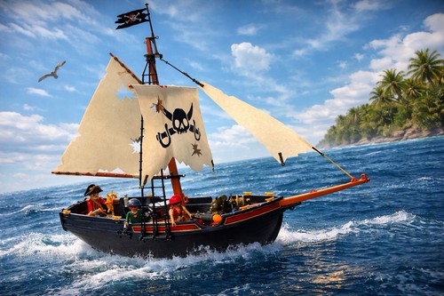 Playmobile pirate ship 5810 - playmobile,