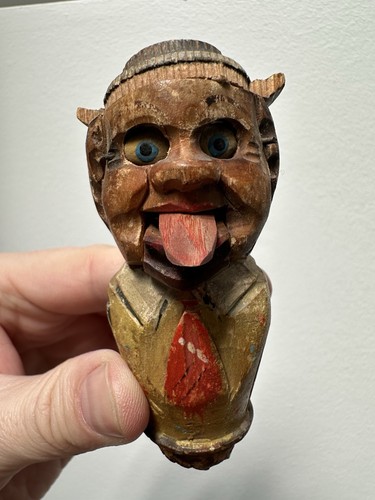 Vintage antique hand - vintage, carved