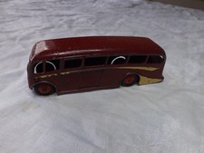 Dinky Luxury Coach 29g/no281unboxed in fair condition Cream Maroon