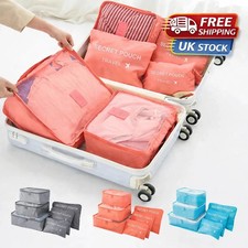 6pcs travel packing cubes - cubes, set