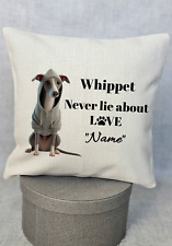 Personalised Whippet dog