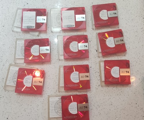 Used minidiscs cases - 10,