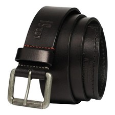 Superdry Badgeman Leather Belt Black 
