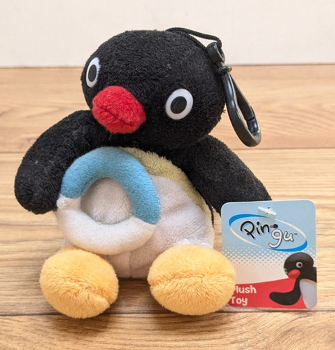 Vintage pingu plush with - pingu,