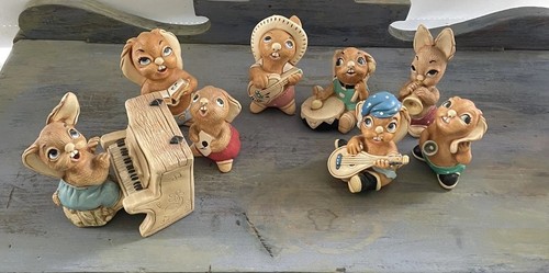 Vintage pendelfin musical band - pendelfin,