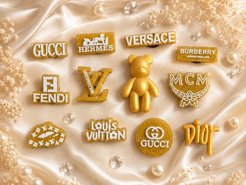 12x gold fashionable - gold, luxury