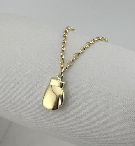 9ct yellow gold boxing glove - 9ct,