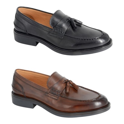 Roamers mens leather tassel - mens,