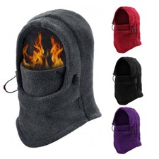 Windproof Fleece Neck Winter Warm Balaclava Ski Full Face Mask for Cold Weather
