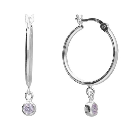 Sterling silver alexandrite - silver,